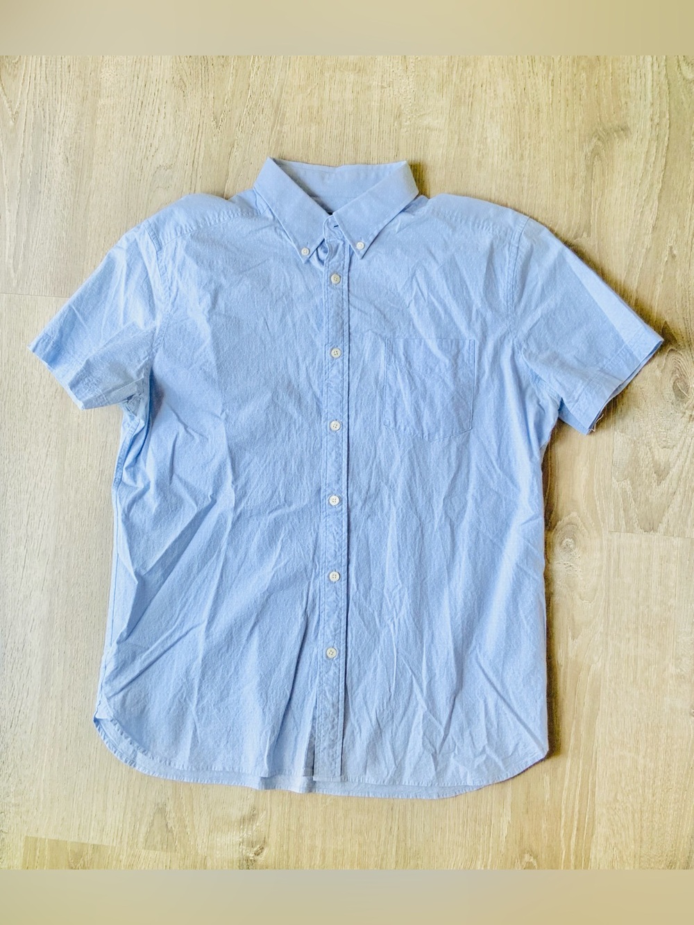 Mossimo Slim Fit Button-Down Shirt Men's Size: Large
